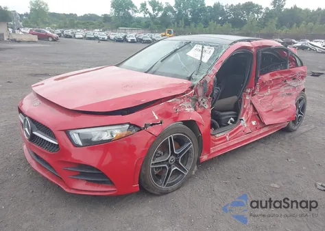 2019 Mercedes-Benz A 220 4Matic from USA, damaged, VIN WDD3G4FB3KW023741